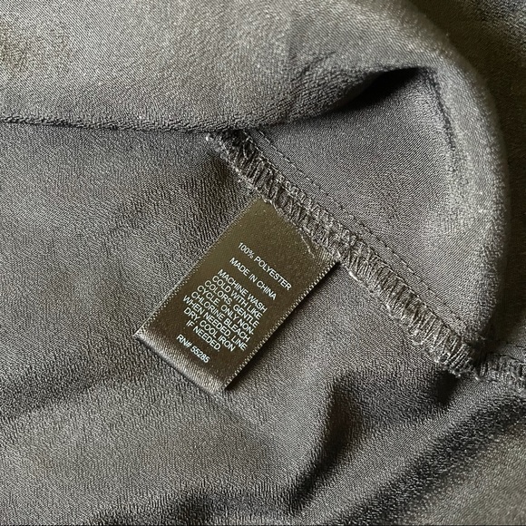 EXPRESS button front black blouse - XS - P - Picture 3 of 5